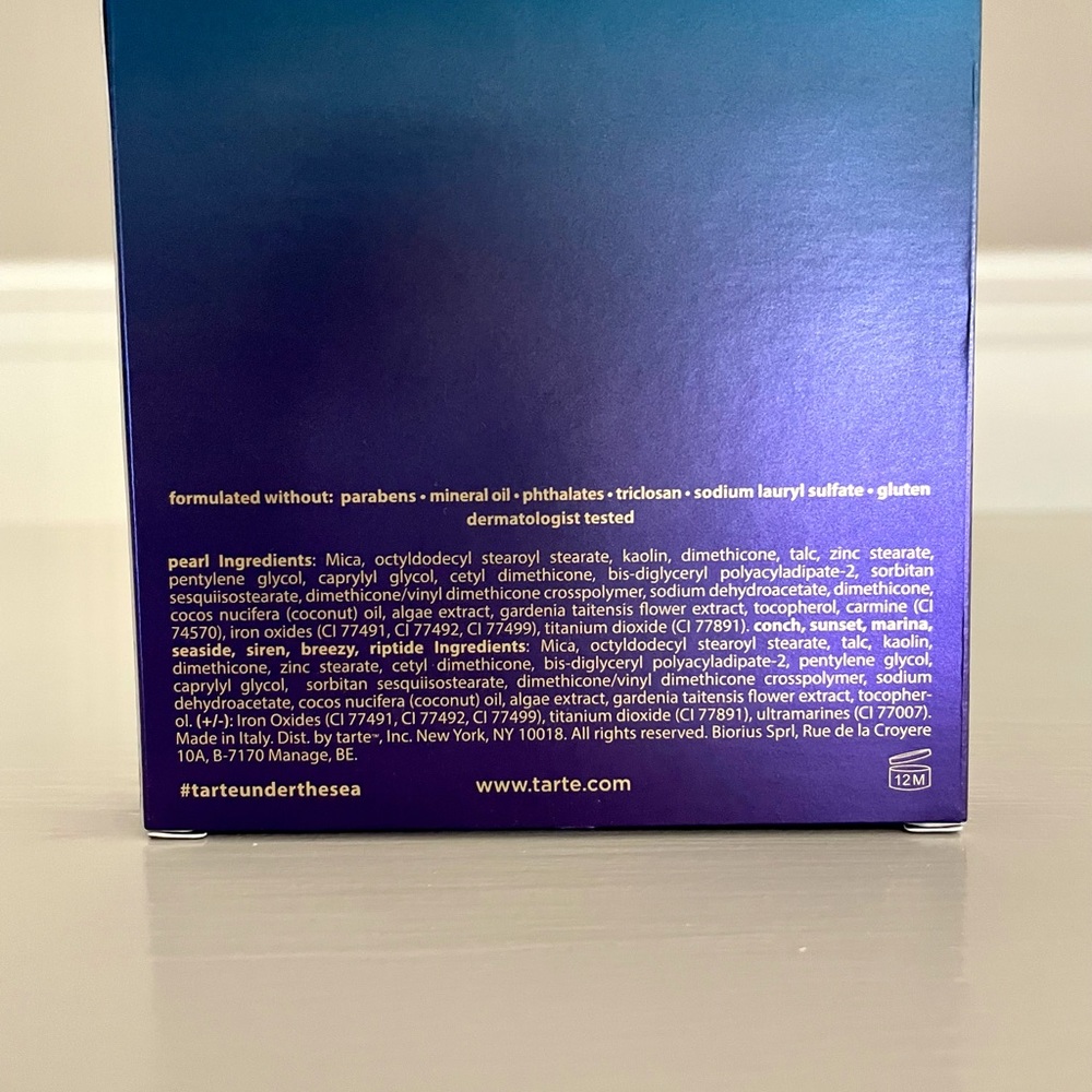 NIB Tarte Rainforest of the Sea Vol 2 Eye Palette - Picture 7 of 10